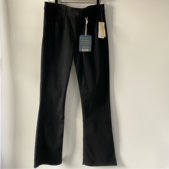 Democracy Absolution Itty Bitty Boot Black Jeans  SZ 4 TALL NEW - Picture 1 of 11